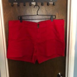 Forever 21+ red shorts. BNWOT.